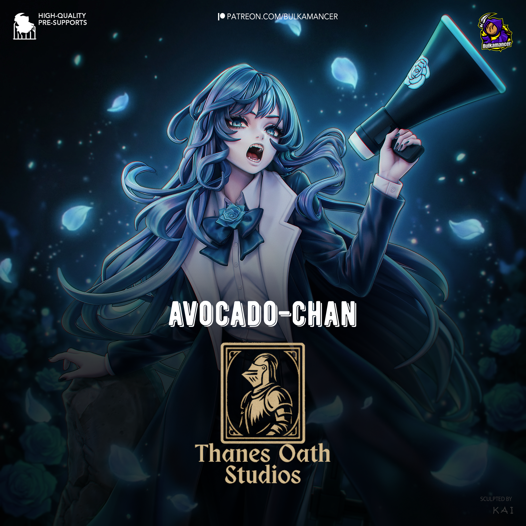 Avocado-Chan - Maximum Detailed 16K Resin Statue