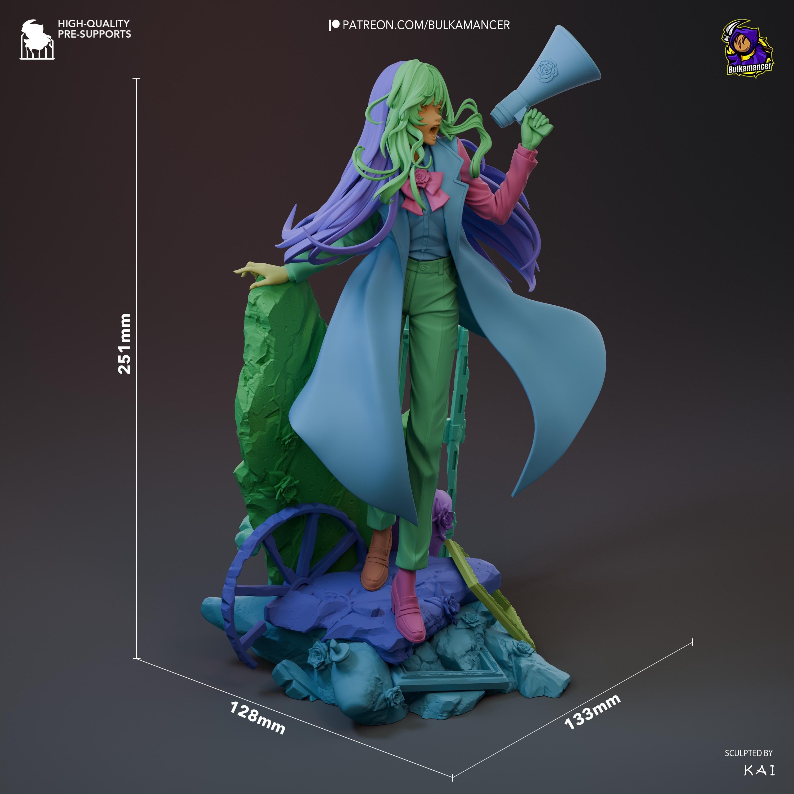 Avocado-Chan - Maximum Detailed 16K Resin Statue