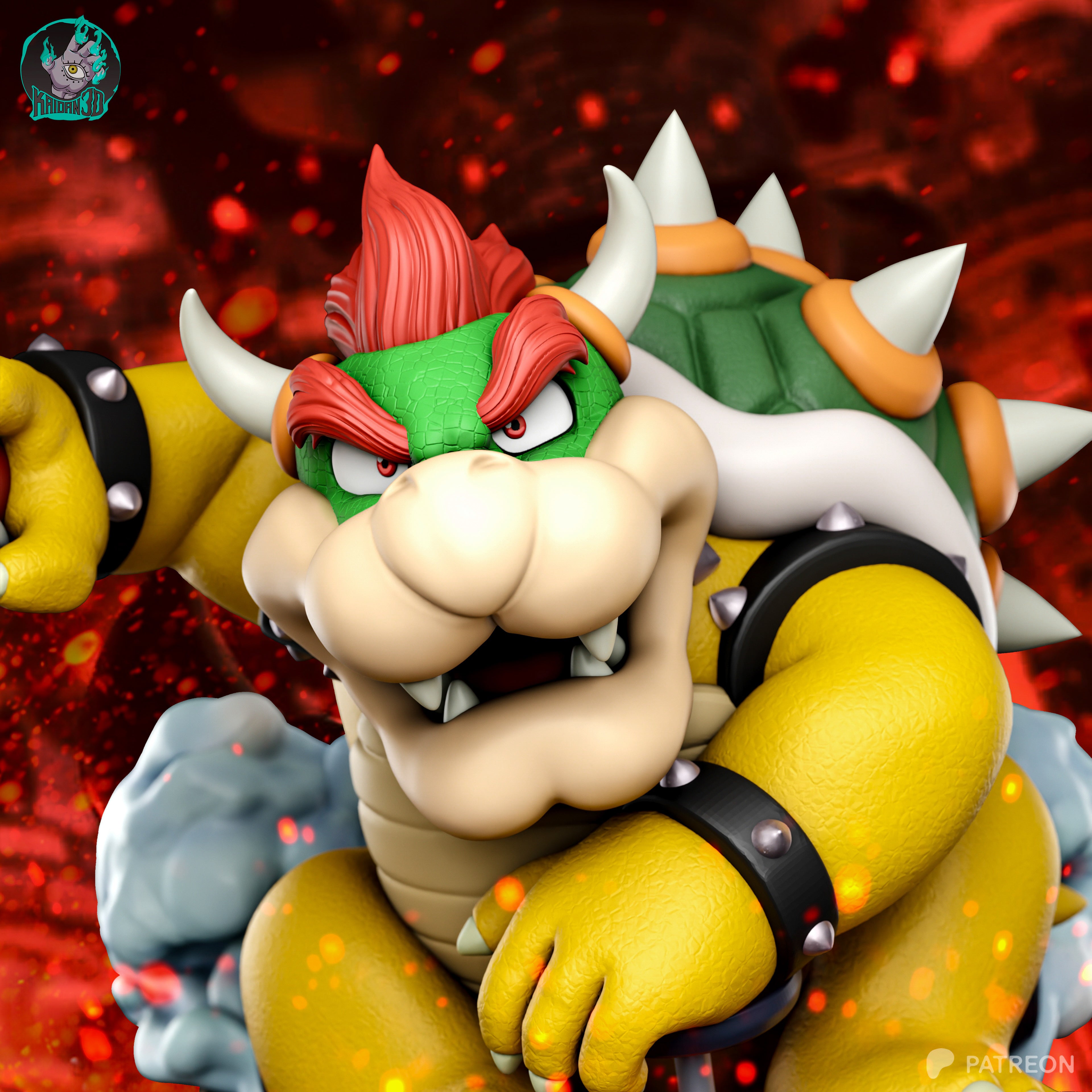 Tyrant Of The Shell Throne - Maximum Detailed 16K Resin Statue