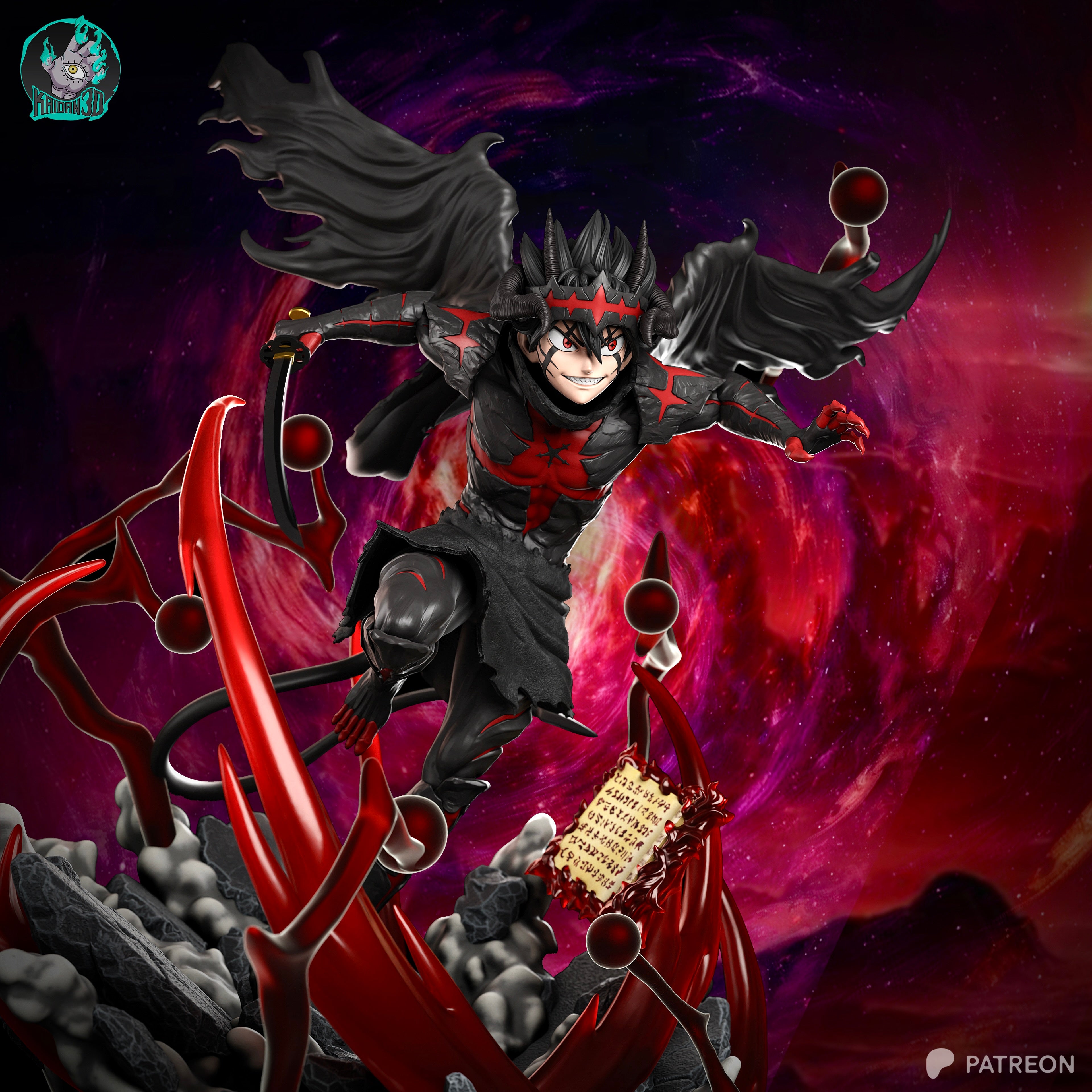 Anti-Magic Prodigy - Maximum Detailed 16K Resin Statue