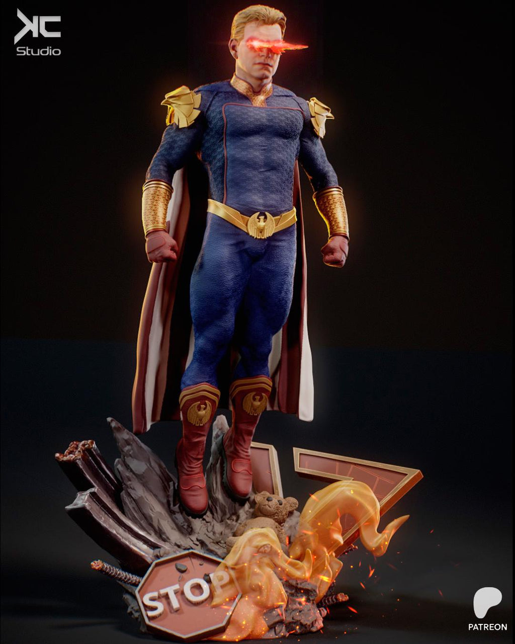 America’s Crown - Maximum Detailed 16K Resin Statue