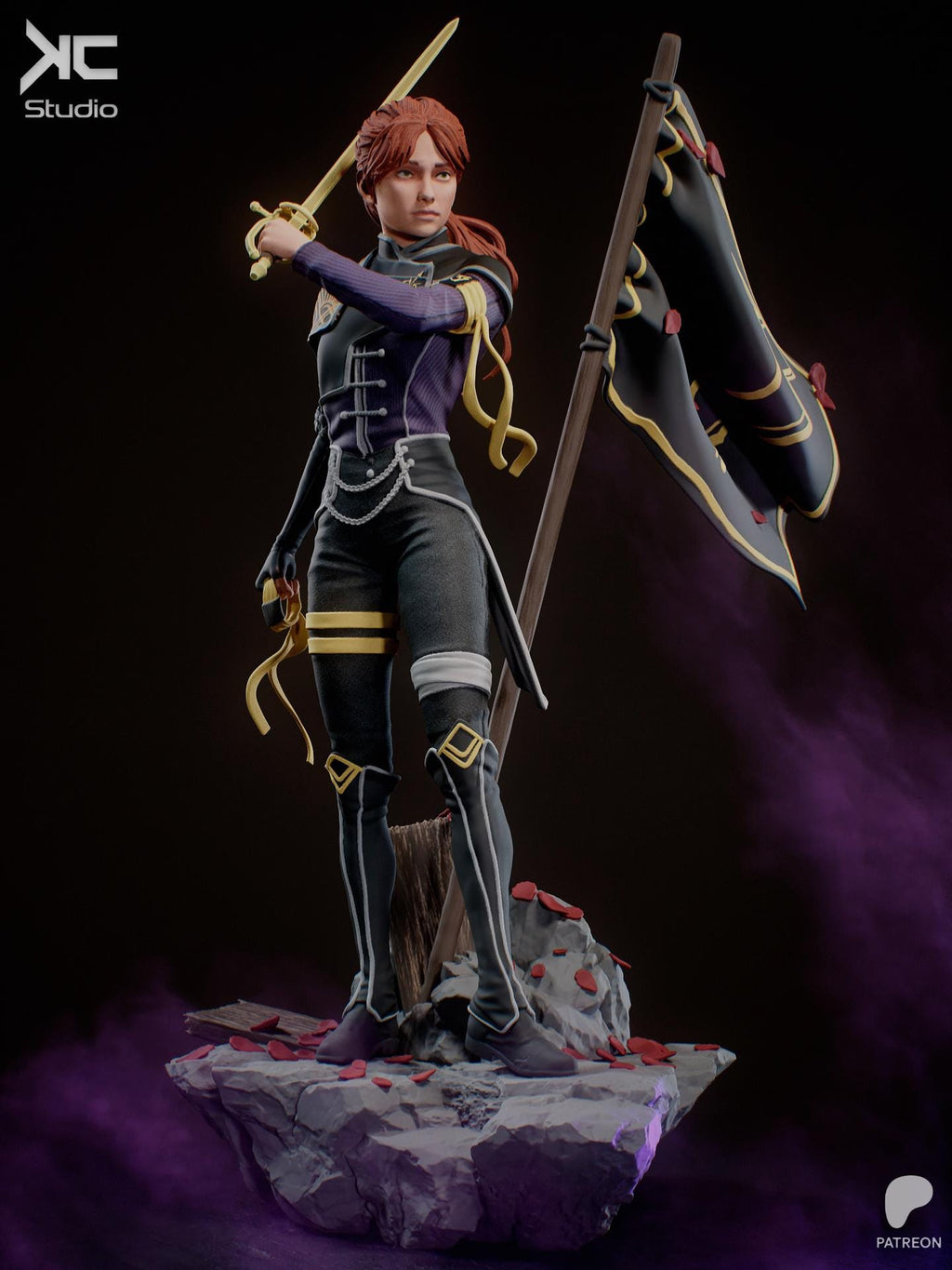 Bearer Of The Final Year - Maximum Detailed 16K Resin Statue