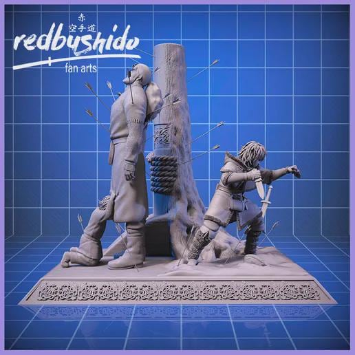 A Debt Written In Steel - Maximum Detailed 16K Resin Statue