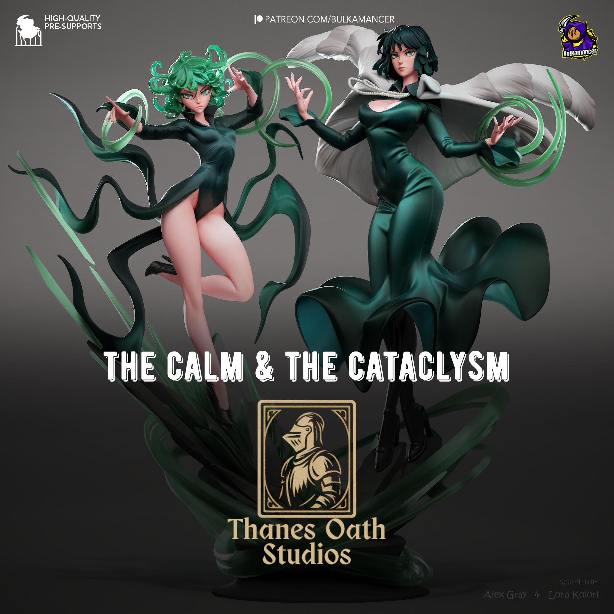 The Calm & The Cataclysm - Maximum Detailed 16K Resin Statue