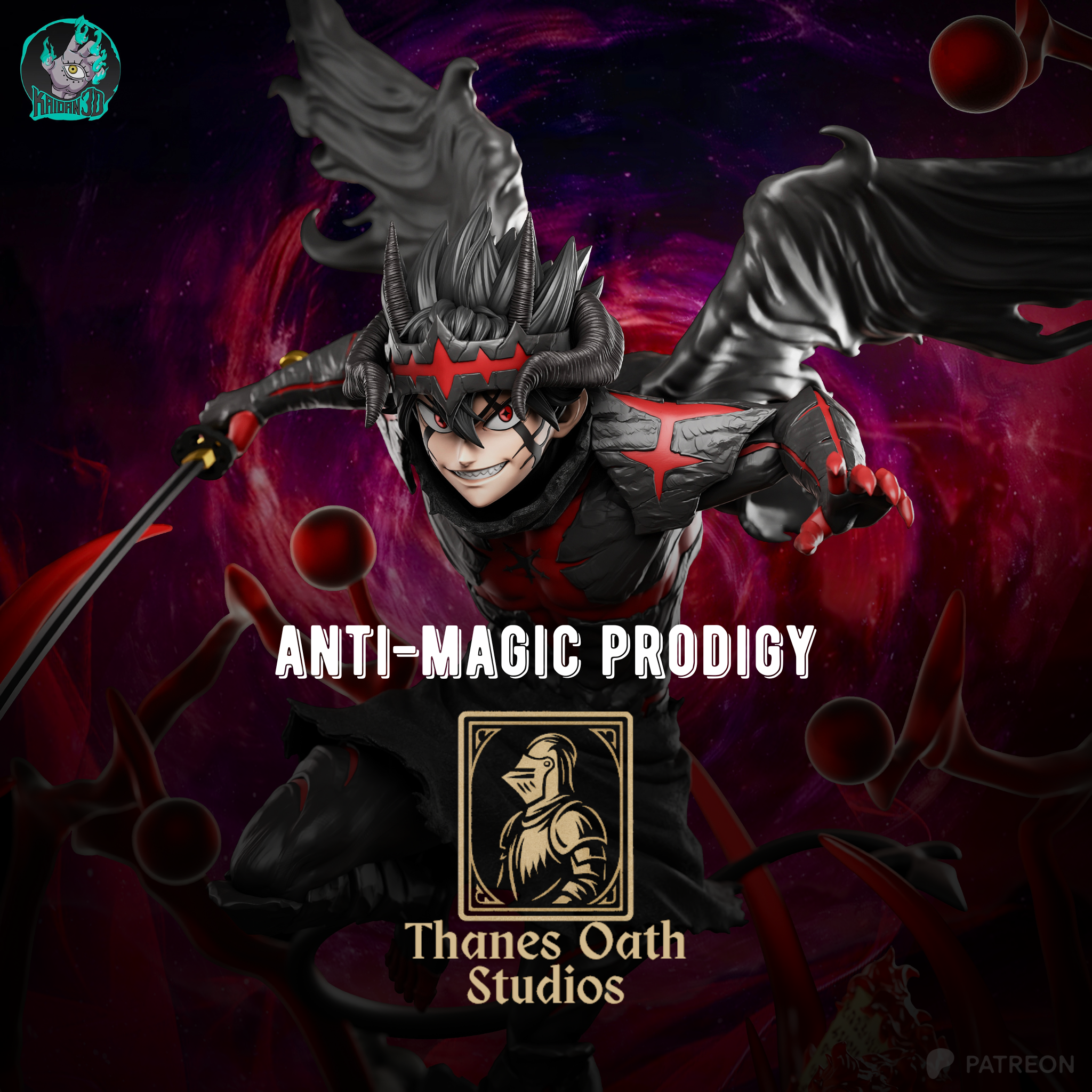 Anti-Magic Prodigy - Maximum Detailed 16K Resin Statue