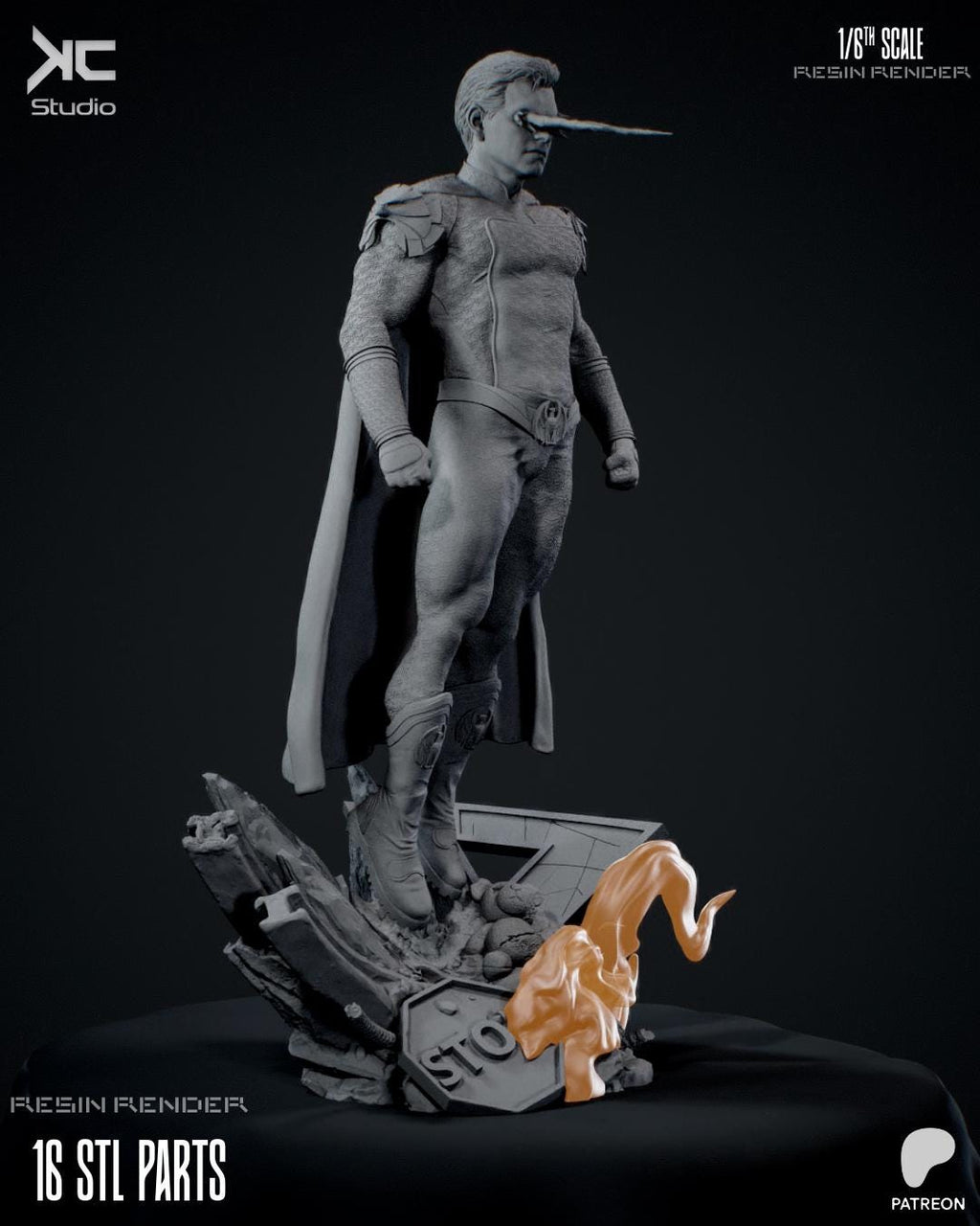 America’s Crown - Maximum Detailed 16K Resin Statue