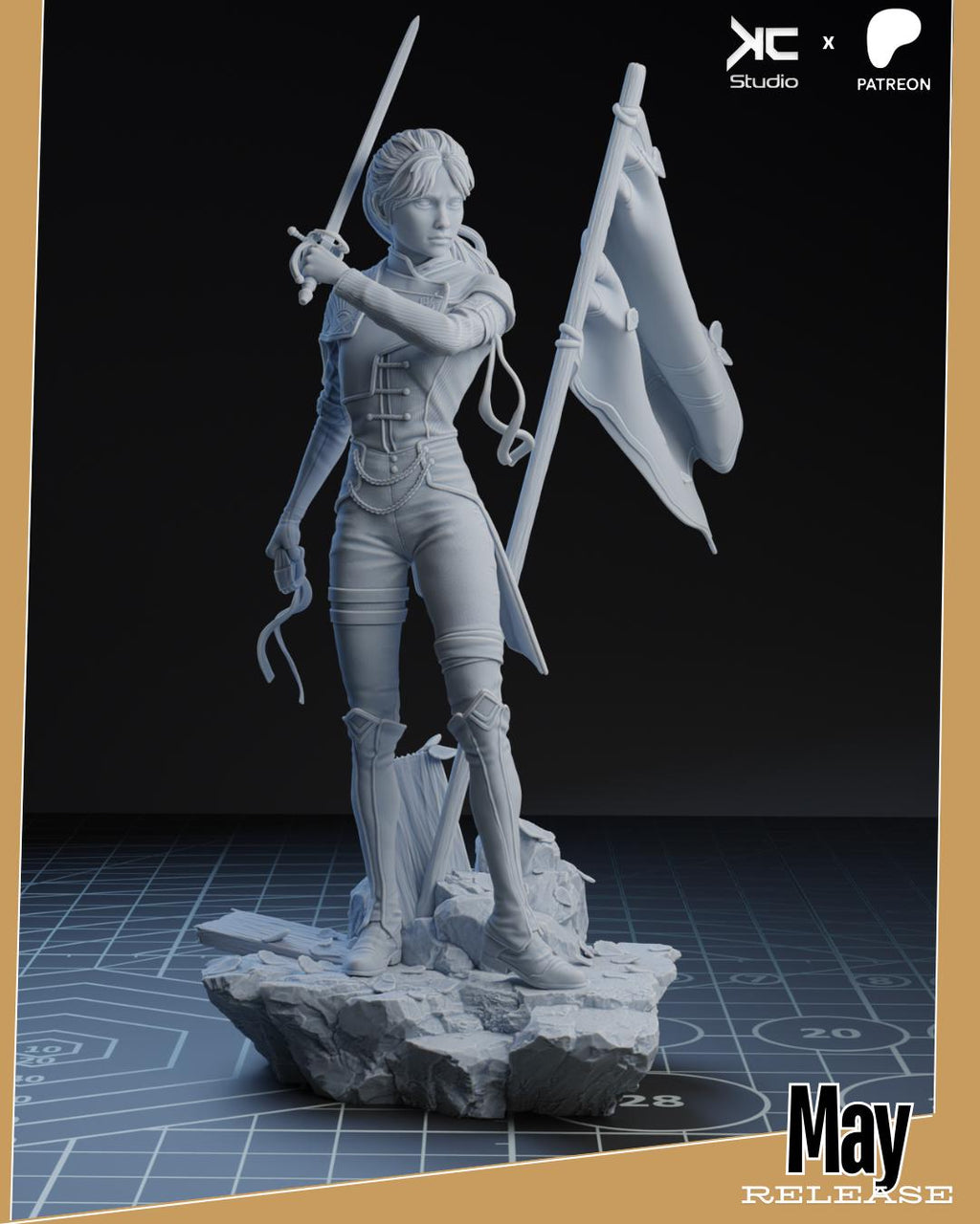 Bearer Of The Final Year - Maximum Detailed 16K Resin Statue