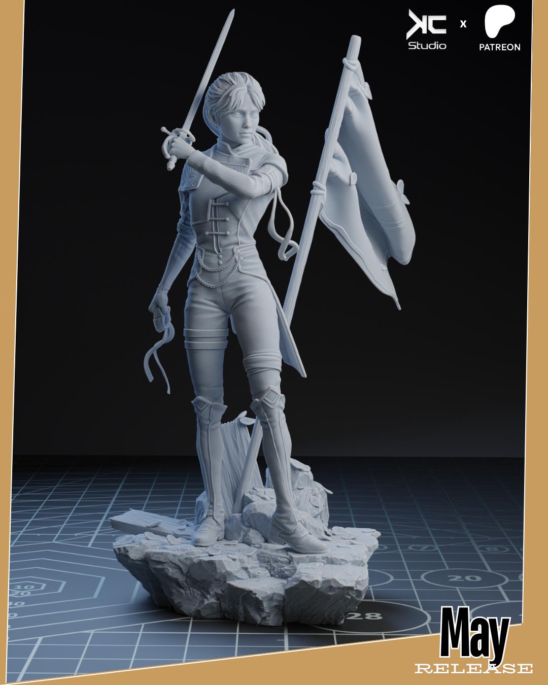 Bearer Of The Final Year - Maximum Detailed 16K Resin Statue