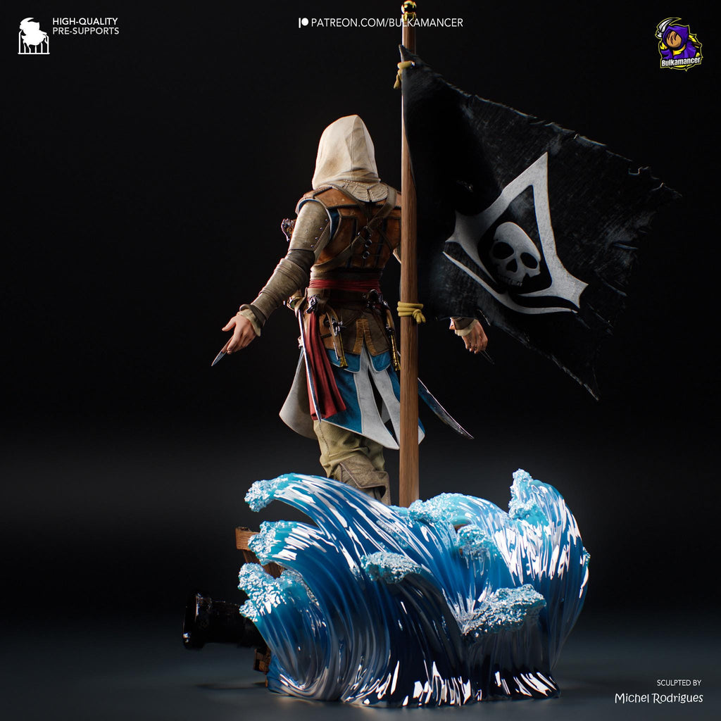 Deadliest Scourge Of The Seas - Maximum Detailed 16K Resin Statue