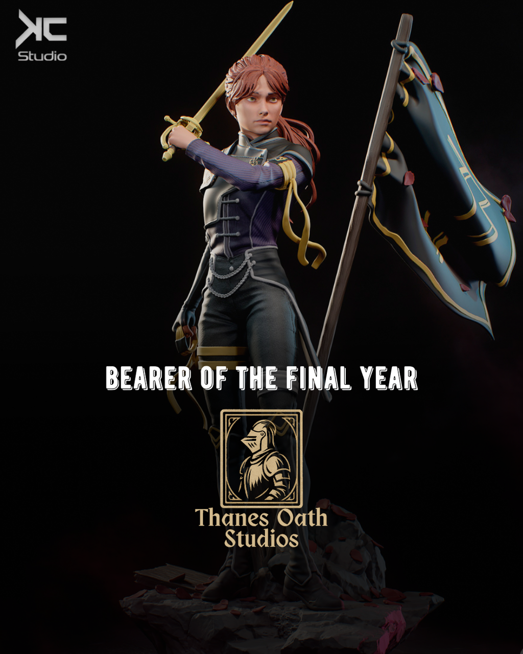 Bearer Of The Final Year - Maximum Detailed 16K Resin Statue