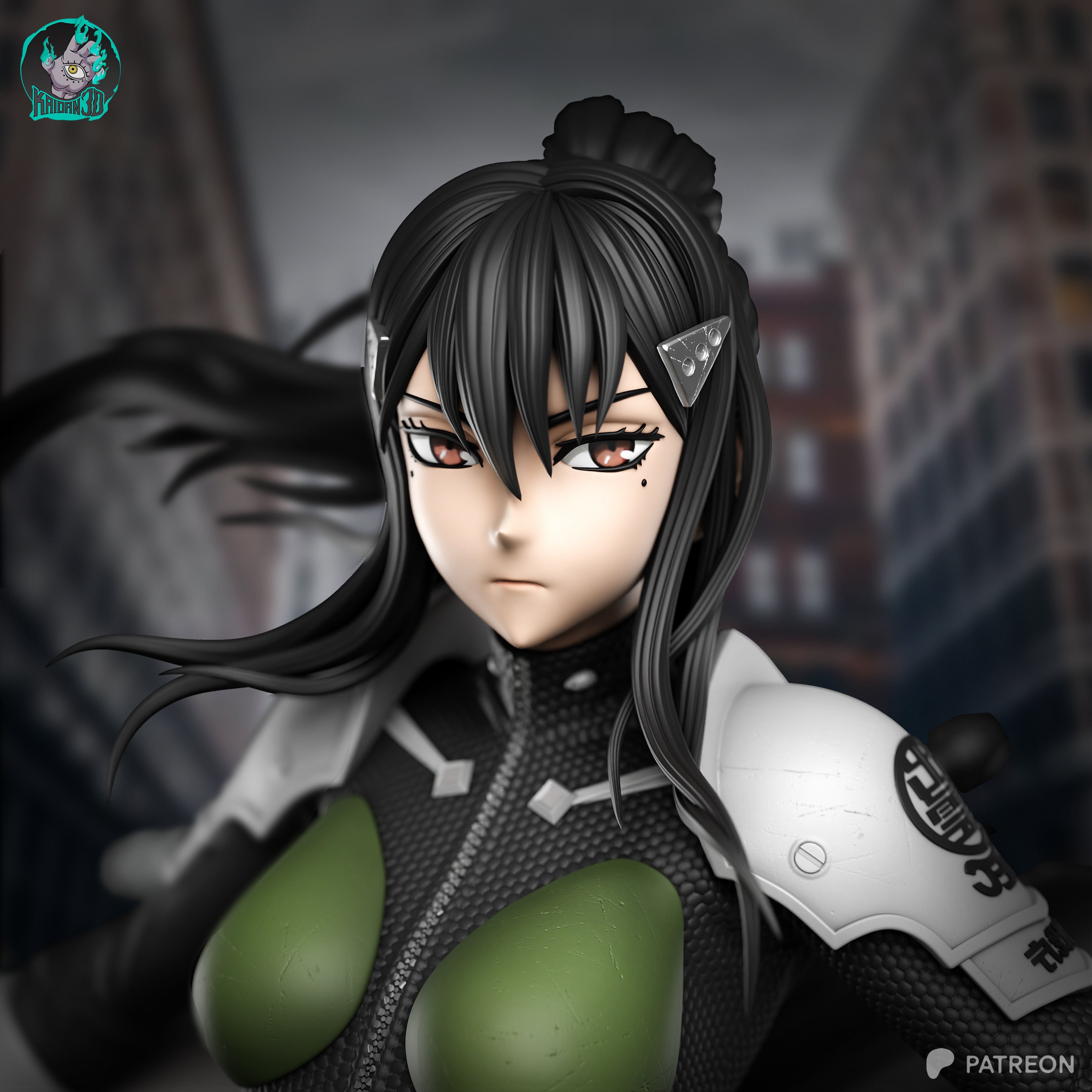 The Huntress & War Tiger - Maximum Detailed 16K Resin Statue