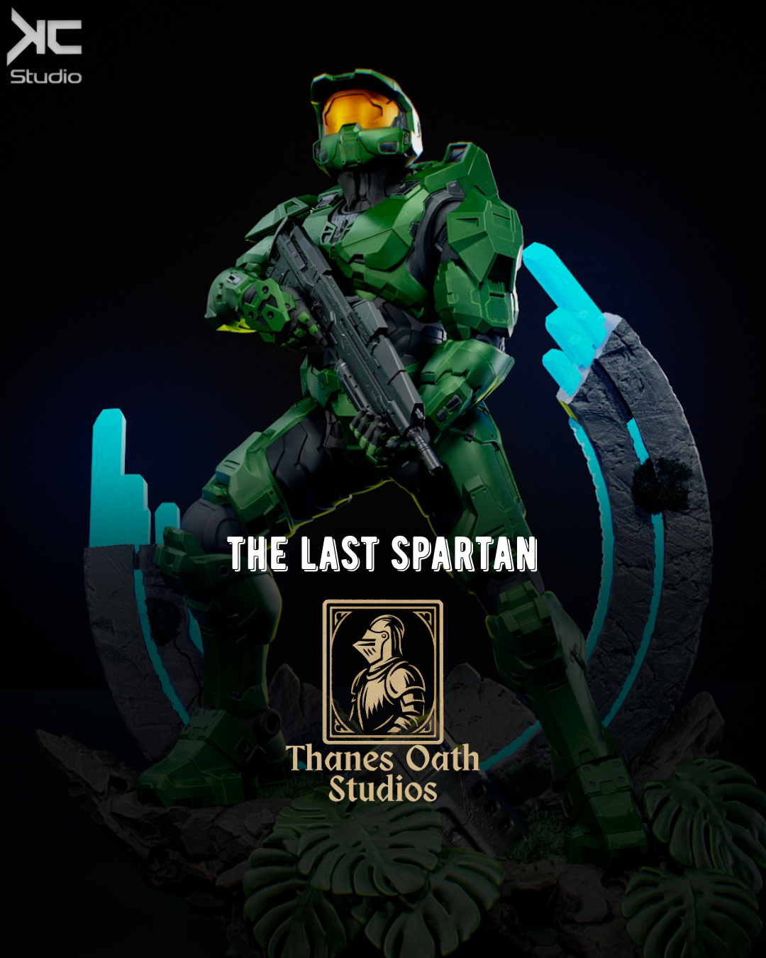The Last Spartan - Maximum Detailed 16K Resin Statue