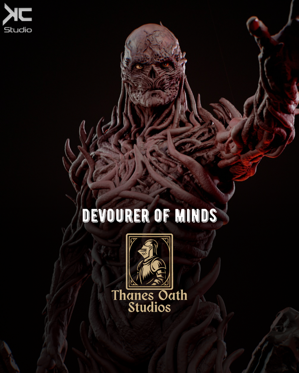 Devourer Of Minds - Maximum Detailed 16K Resin Statue