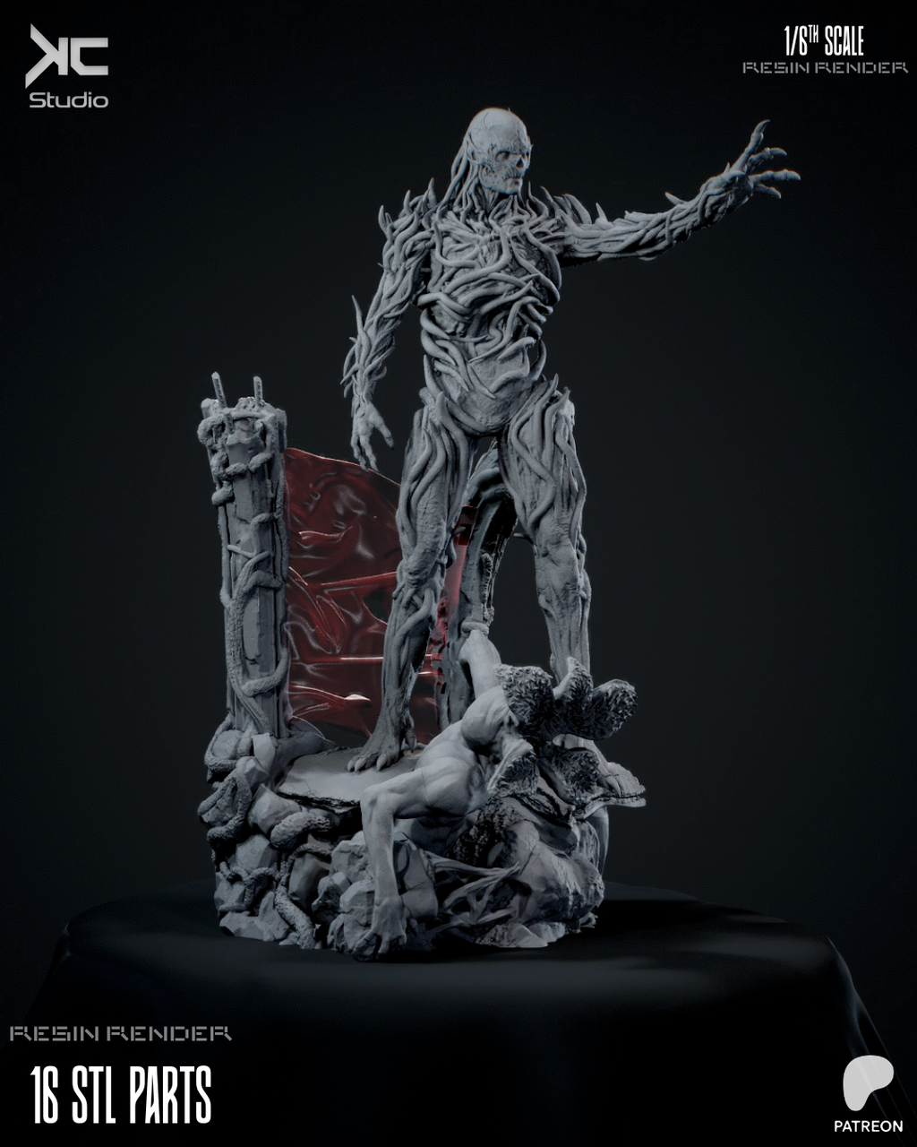 Devourer Of Minds - Maximum Detailed 16K Resin Statue