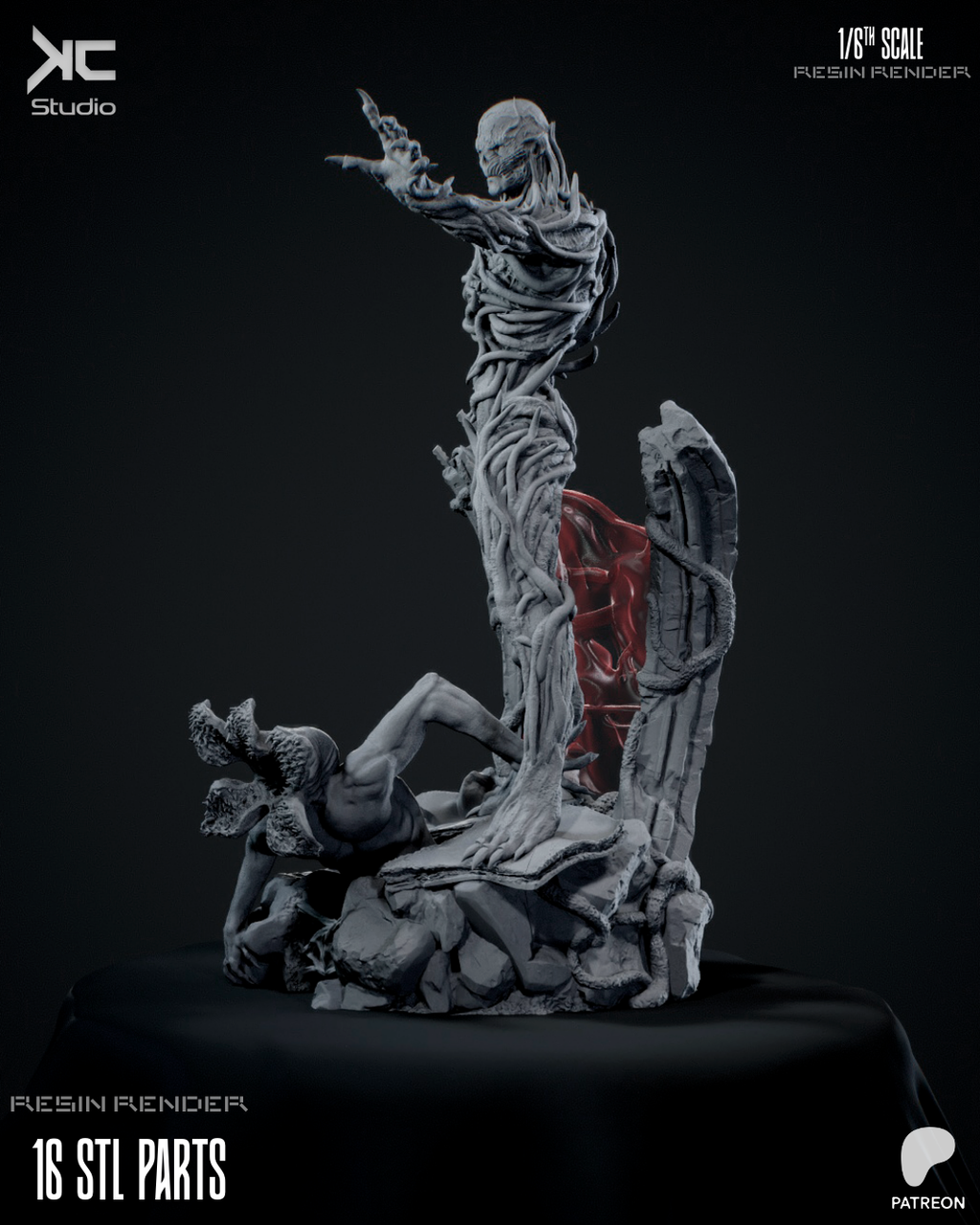 Devourer Of Minds - Maximum Detailed 16K Resin Statue
