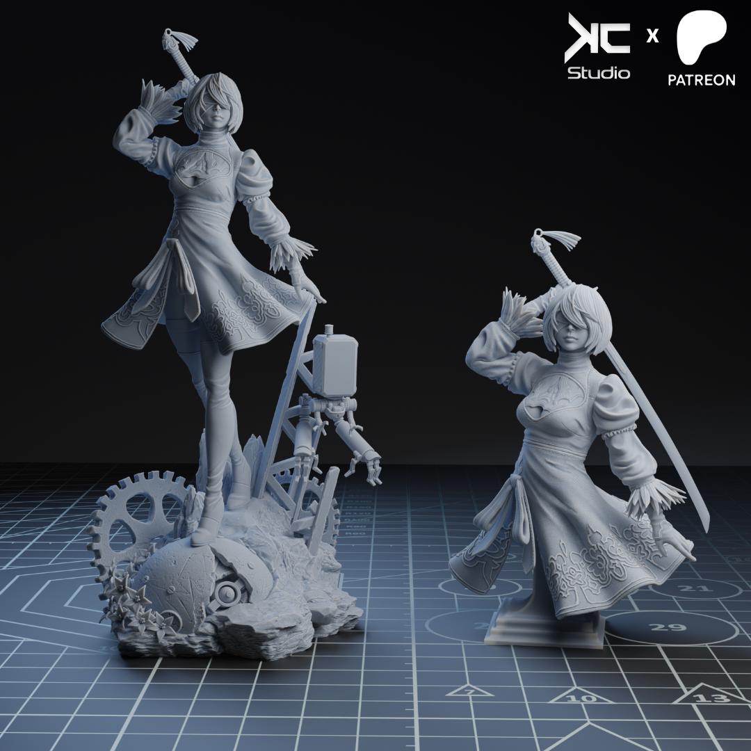 Black Protocol - Maximum Detailed 16K Resin Statue