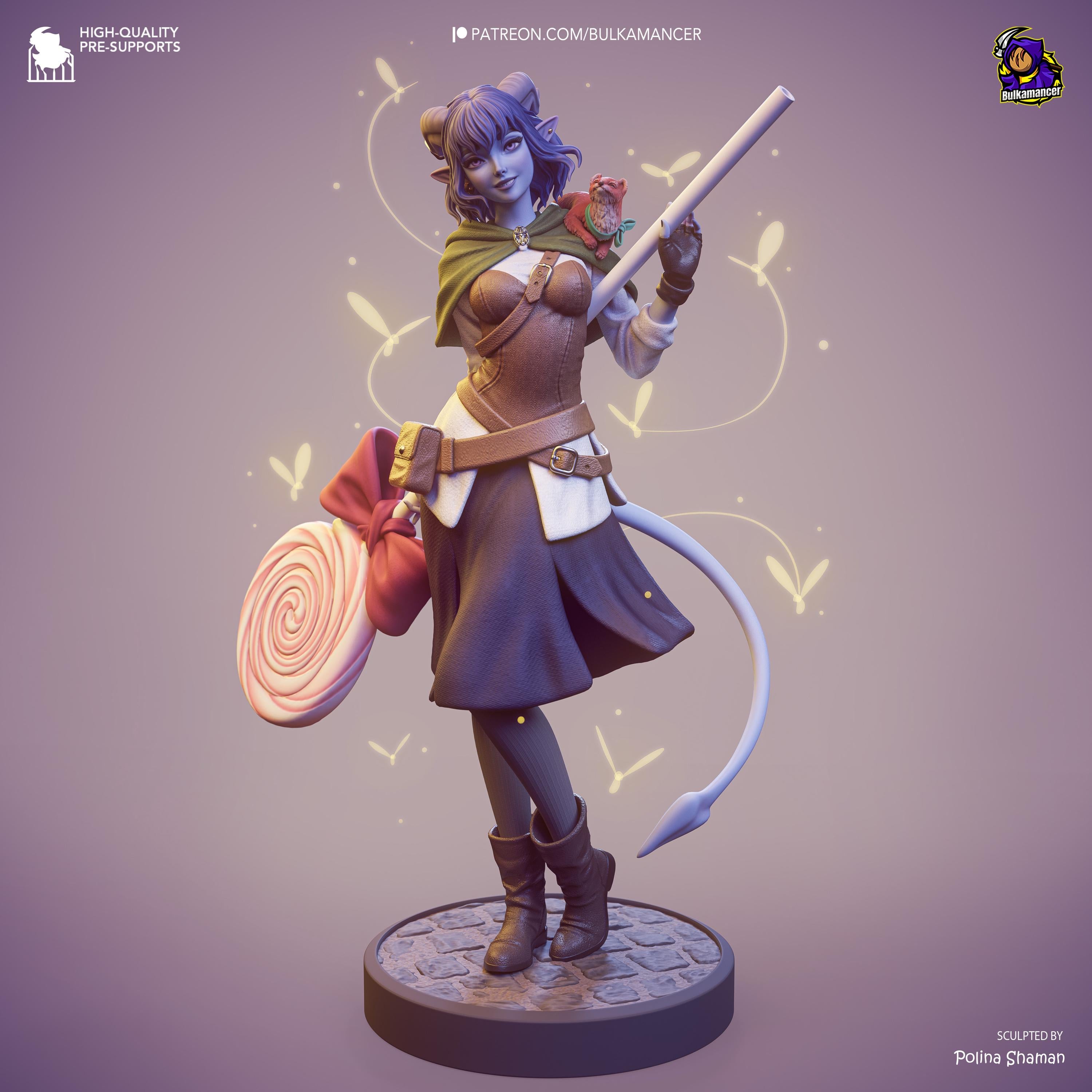 Violet Trickster - Maximum Detailed 16K Resin Statue