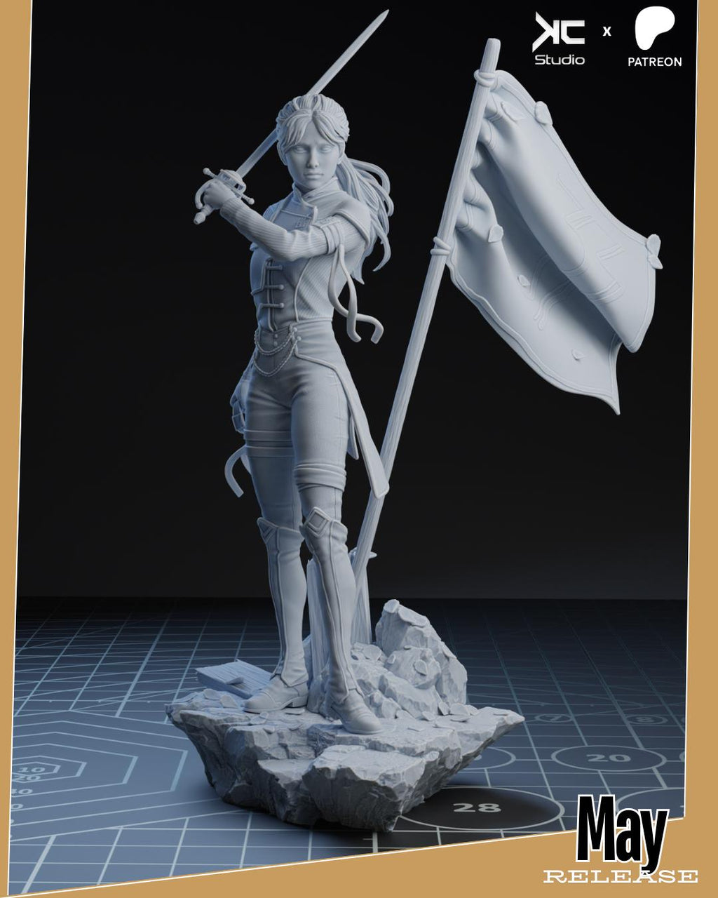 Bearer Of The Final Year - Maximum Detailed 16K Resin Statue