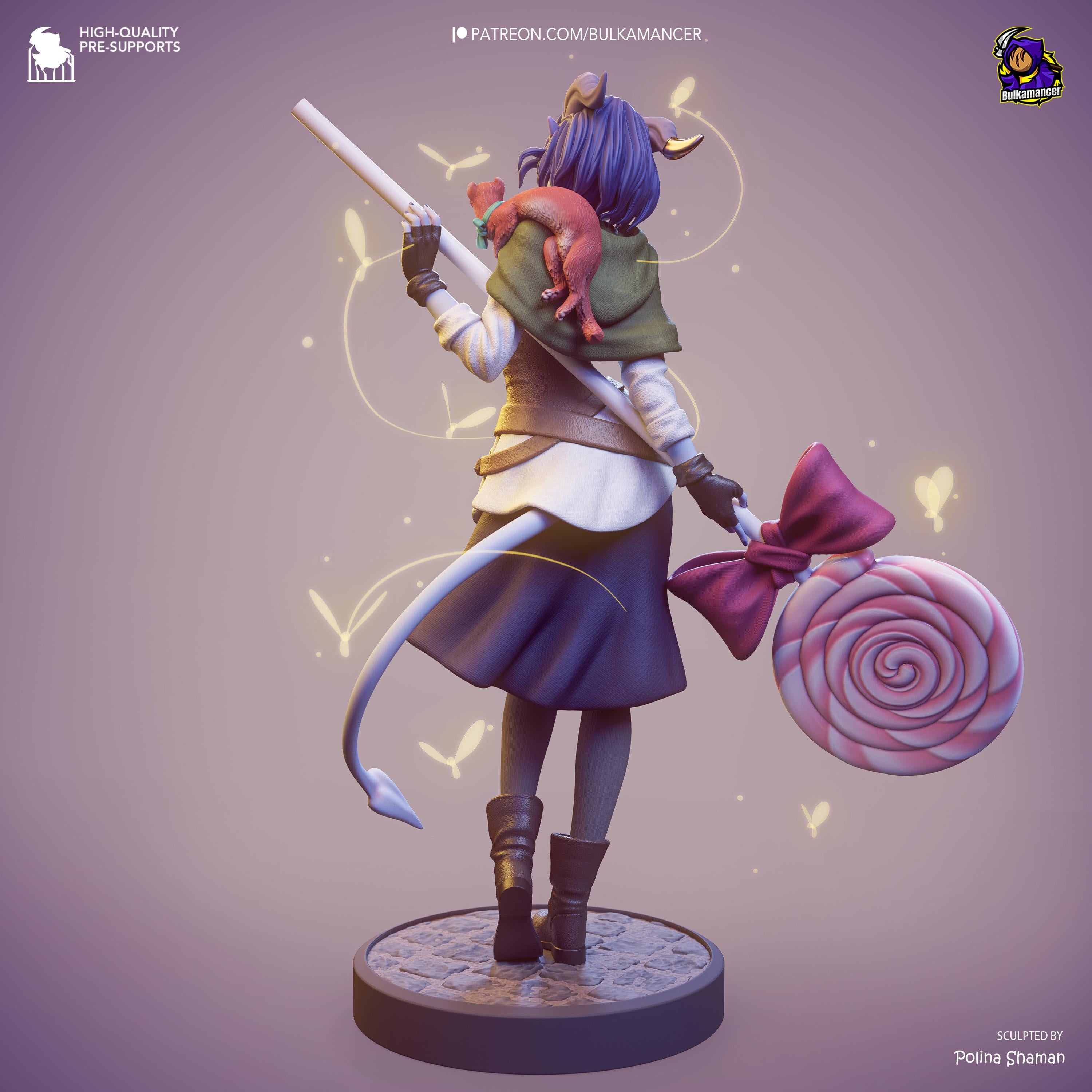 Violet Trickster - Maximum Detailed 16K Resin Statue