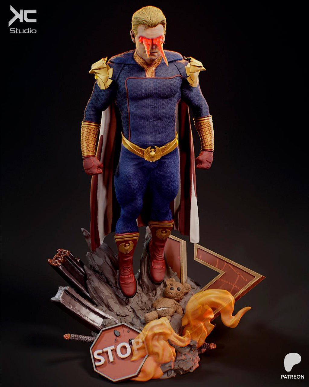 America’s Crown - Maximum Detailed 16K Resin Statue