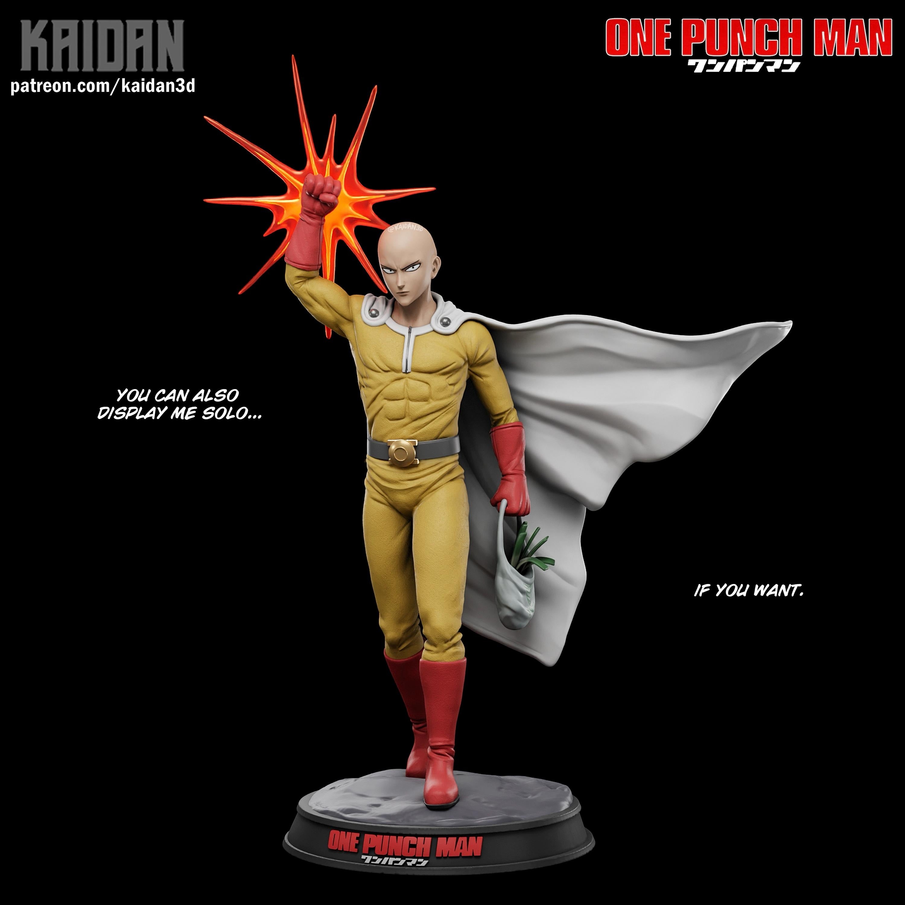 The Calamity That Answers - Superhero Monsters Battle Action Anime Saitama Resin Figure 16K