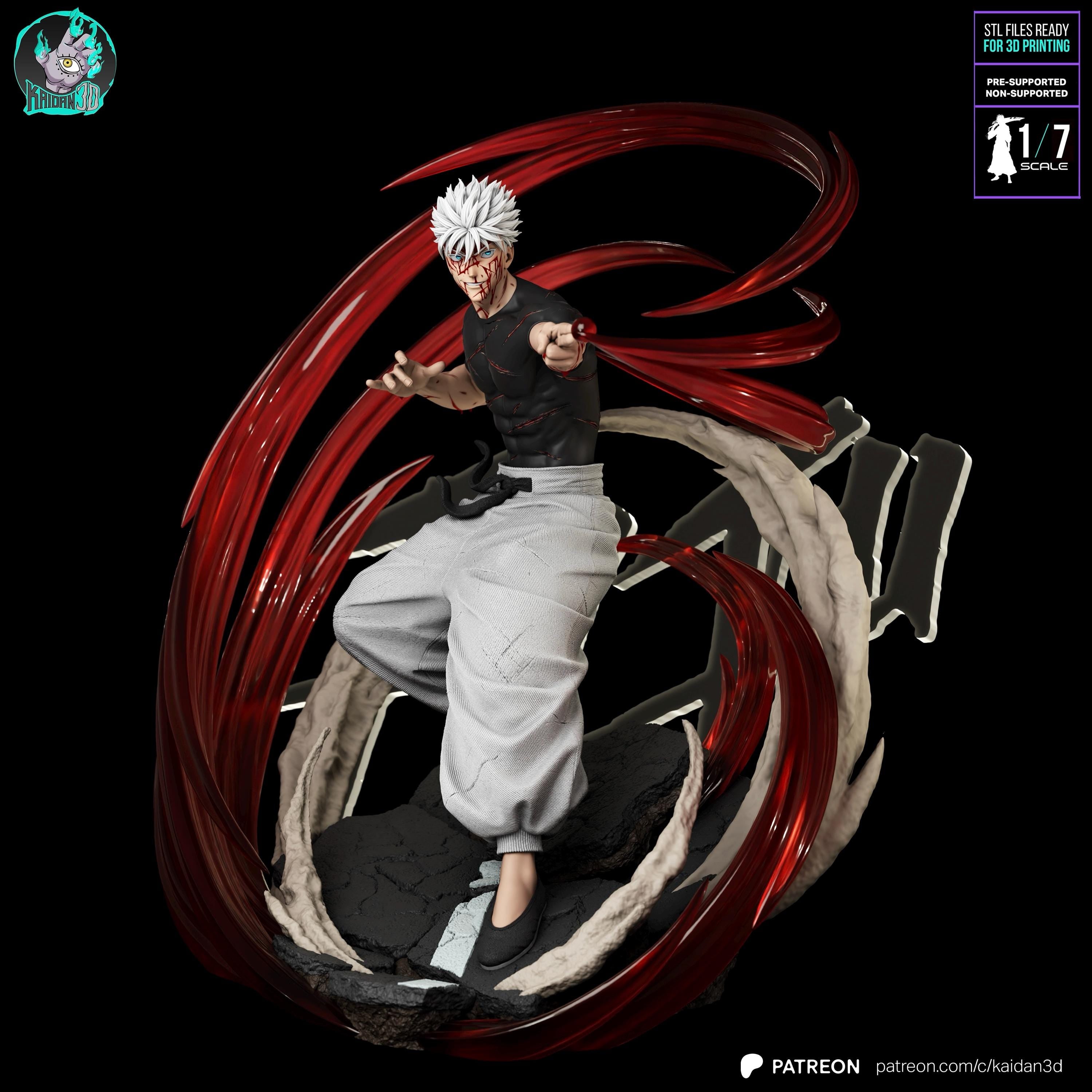 Boundary Of Infinity - Cursed Energy Sorcerer Supernatural Anime Satoru Gojo Resin Figure 16K