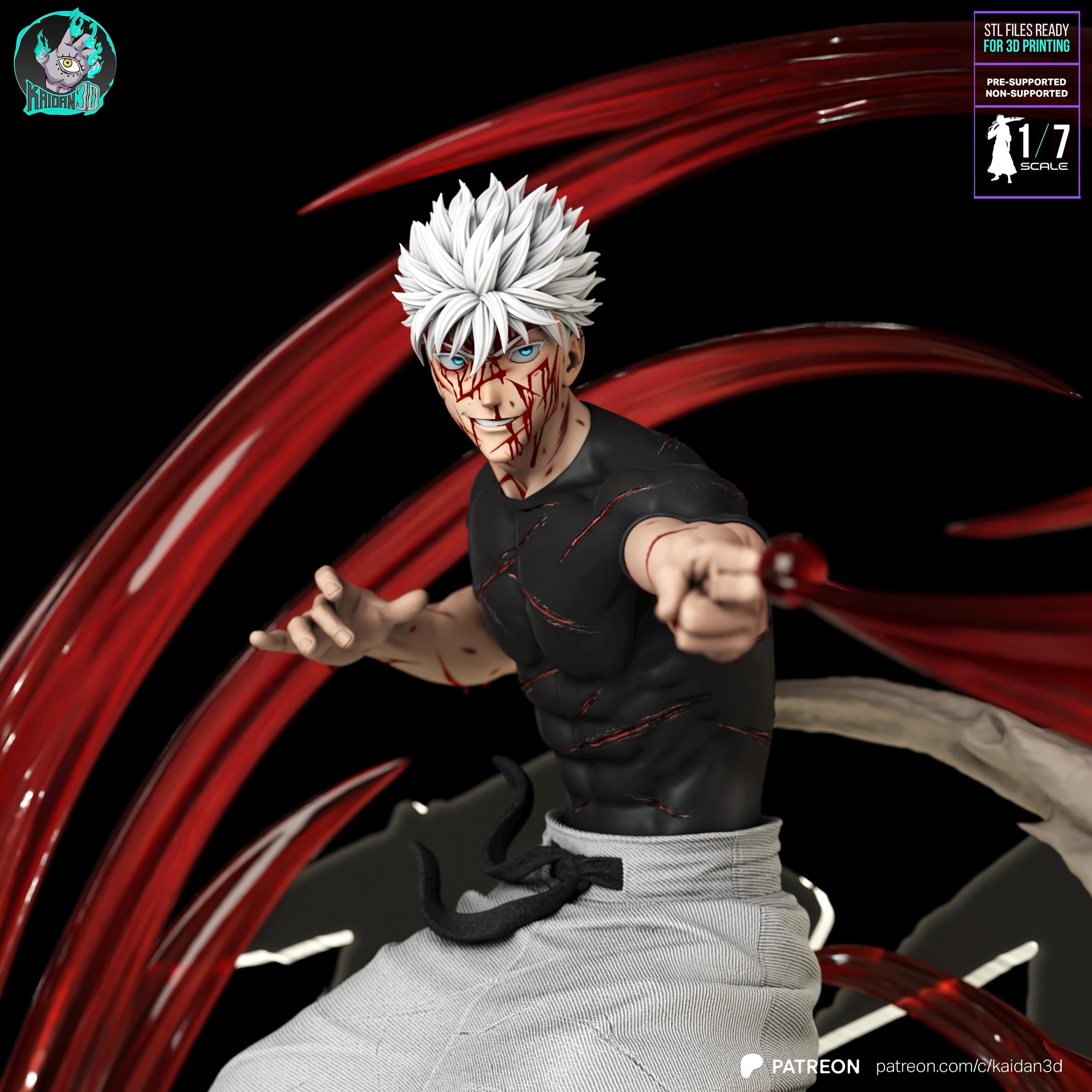 Boundary Of Infinity - Cursed Energy Sorcerer Supernatural Anime Satoru Gojo Resin Figure 16K