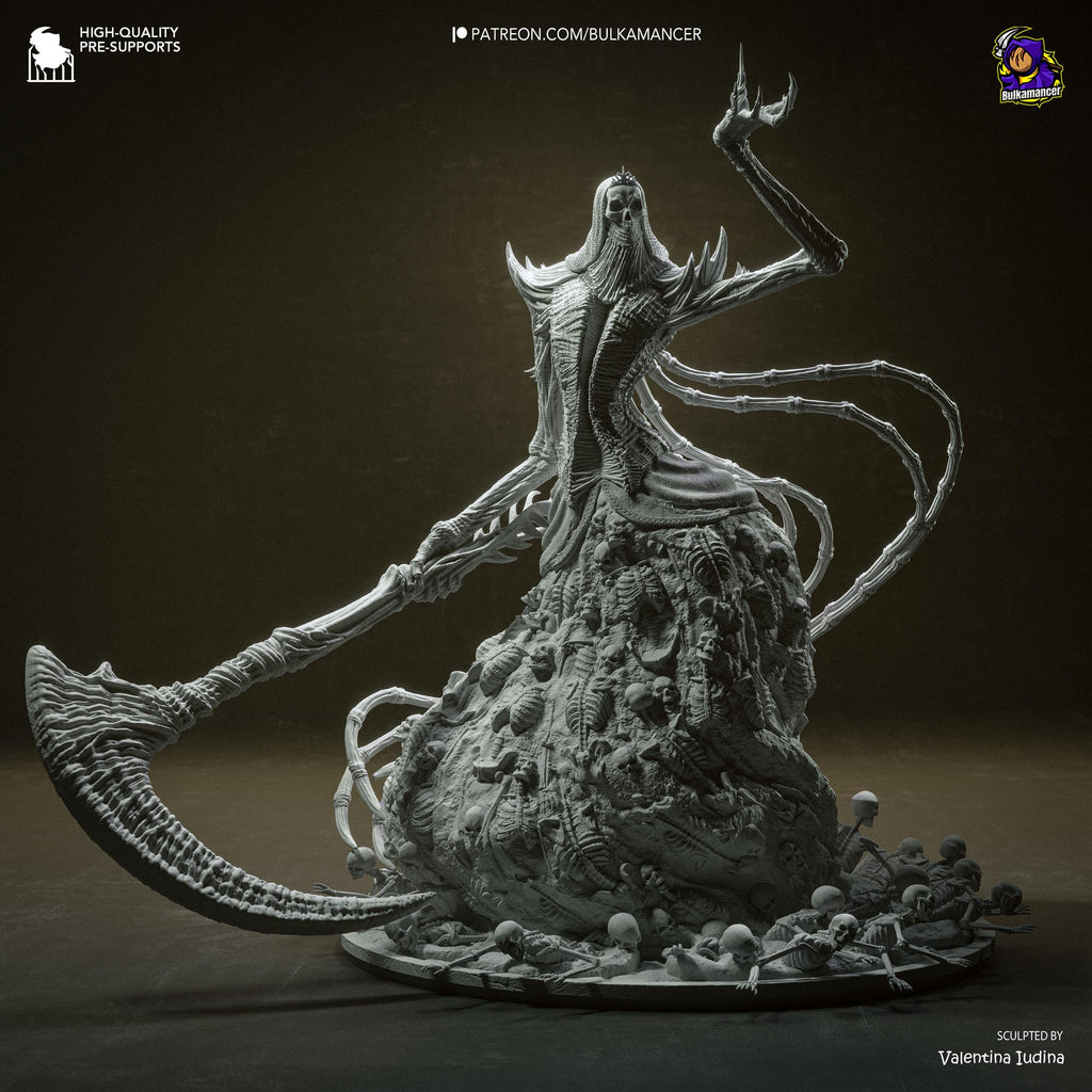 Abyssal Queen - Dark Fantasy Abyss Souls-like Nashandra Resin Figure 16K