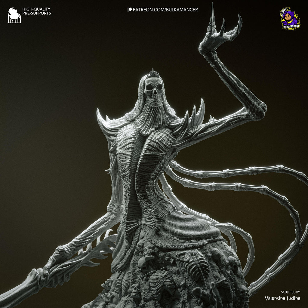 Abyssal Queen - Dark Fantasy Abyss Souls-like Nashandra Resin Figure 16K