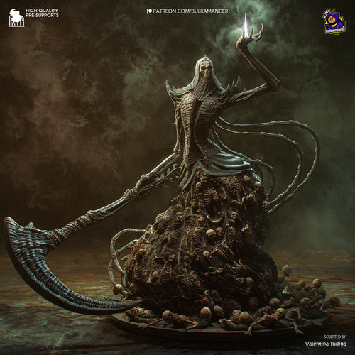 Abyssal Queen - Dark Fantasy Abyss Souls-like Nashandra Resin Figure 16K