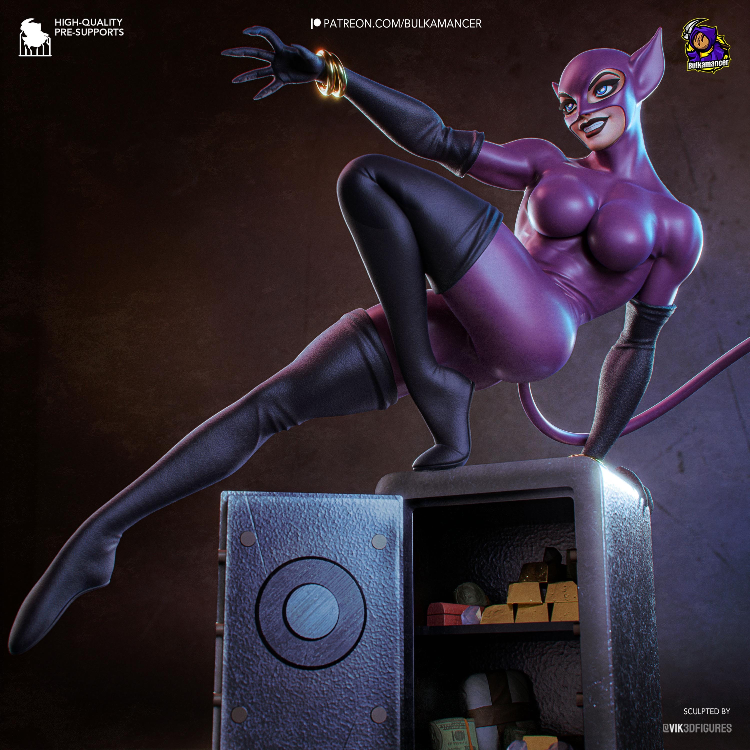 Midnight Thief - Master Thief Burglar Anti-Hero Catwoman Resin Figure 16K