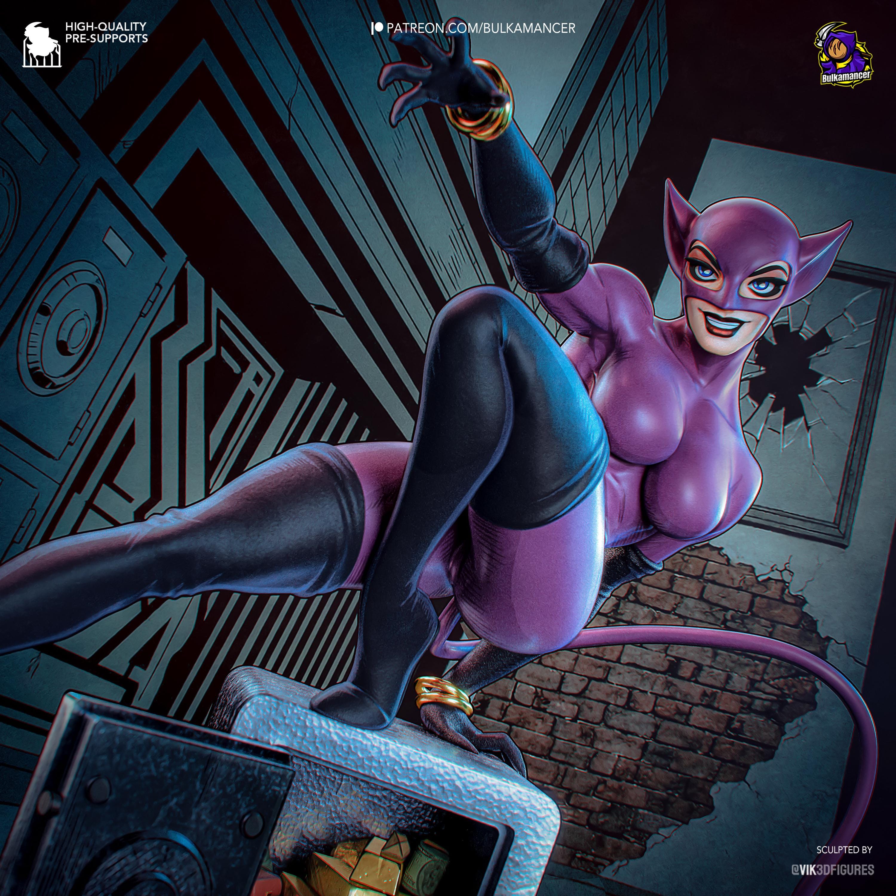 Midnight Thief - Master Thief Burglar Anti-Hero Catwoman Resin Figure 16K