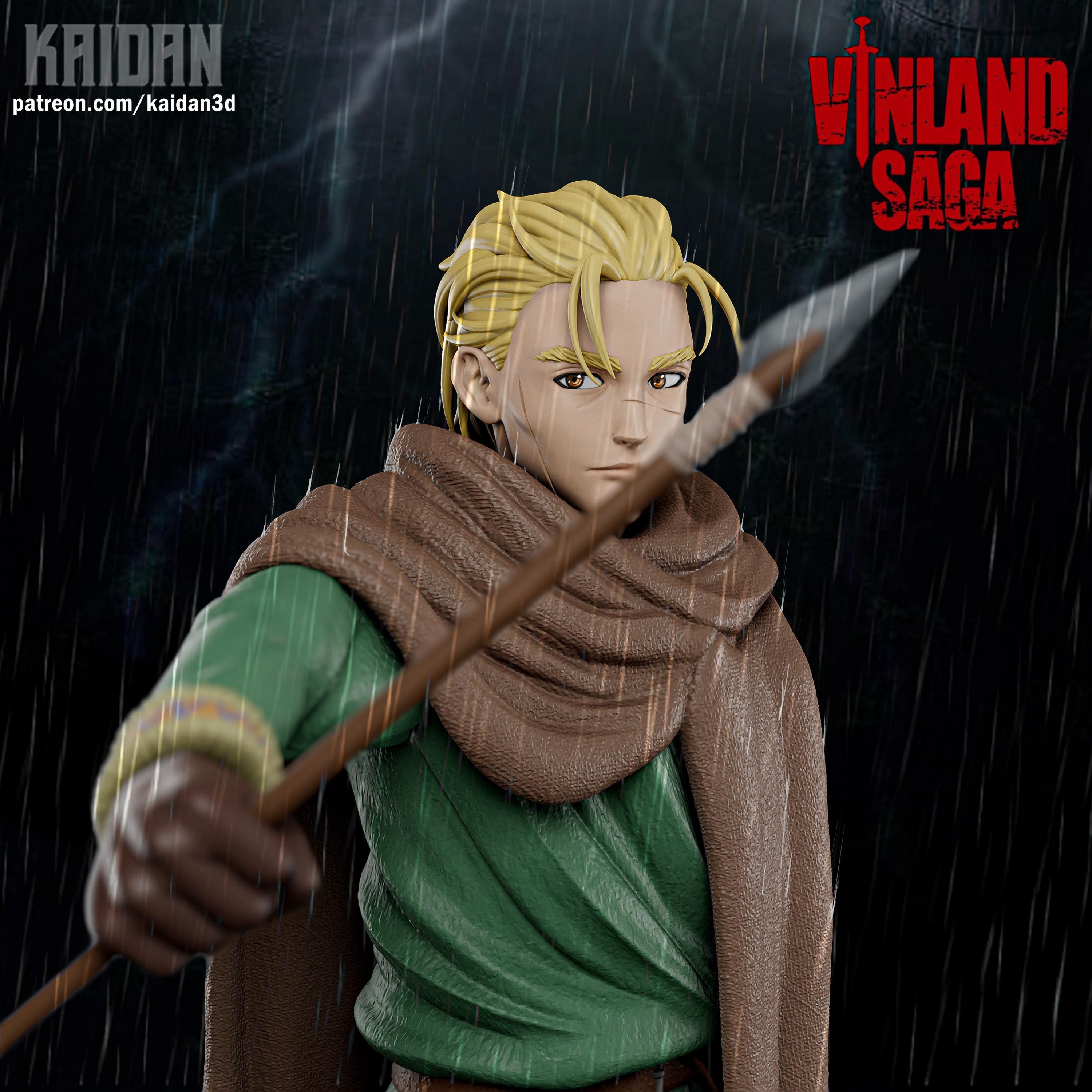 Redeemed Warrior - Viking Warrior Nordic Saga Thorfinn Resin Figure 16K