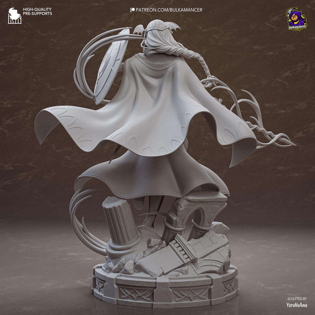 Crestbound Saint - Immaculate One Crest Bearer Silver Saint Seiros Resin Figure 16K