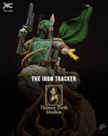 The Iron Tracker - Sci-Fi Bounty Hunter Galactic Outlaw Boba Fett Resin Figure 16K